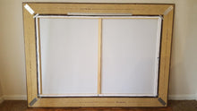 Load image into Gallery viewer, Extra Large 70” x 50.5” x.75” Northern Themed Framed Bear Canvas Picture.........(in stock!)